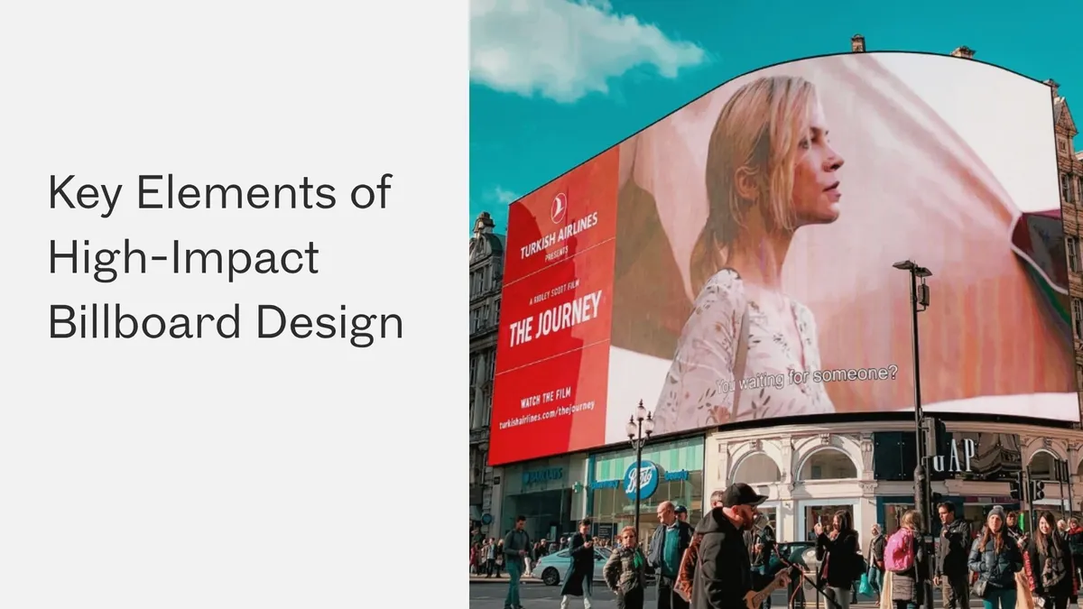 Key Elements of High-Impact Billboard Design
