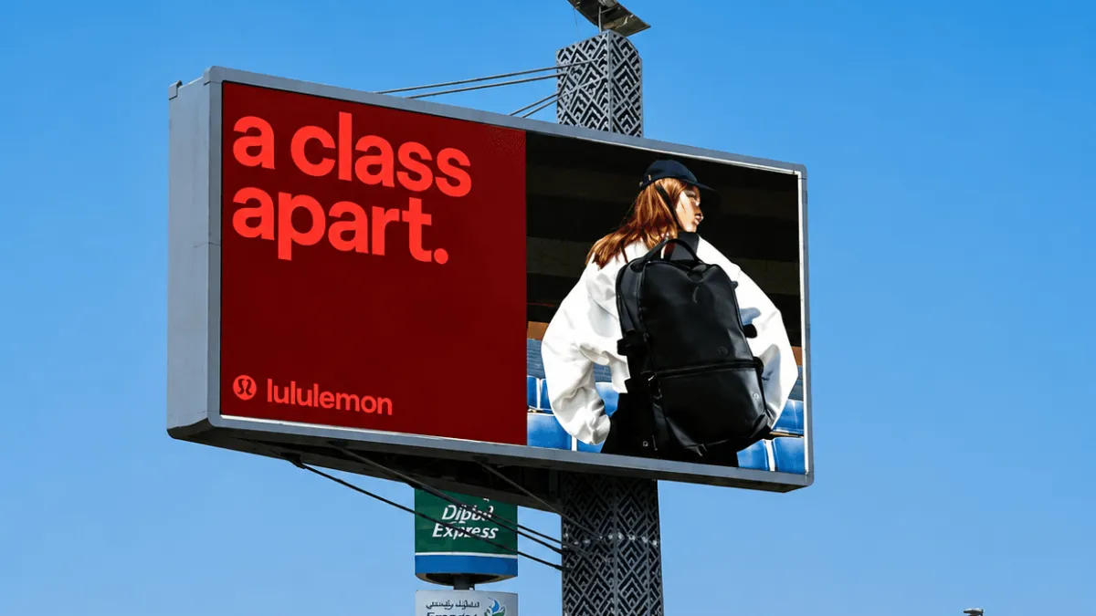 Lululemon Brings “A Class Apart” Campaign to UAE Billboards