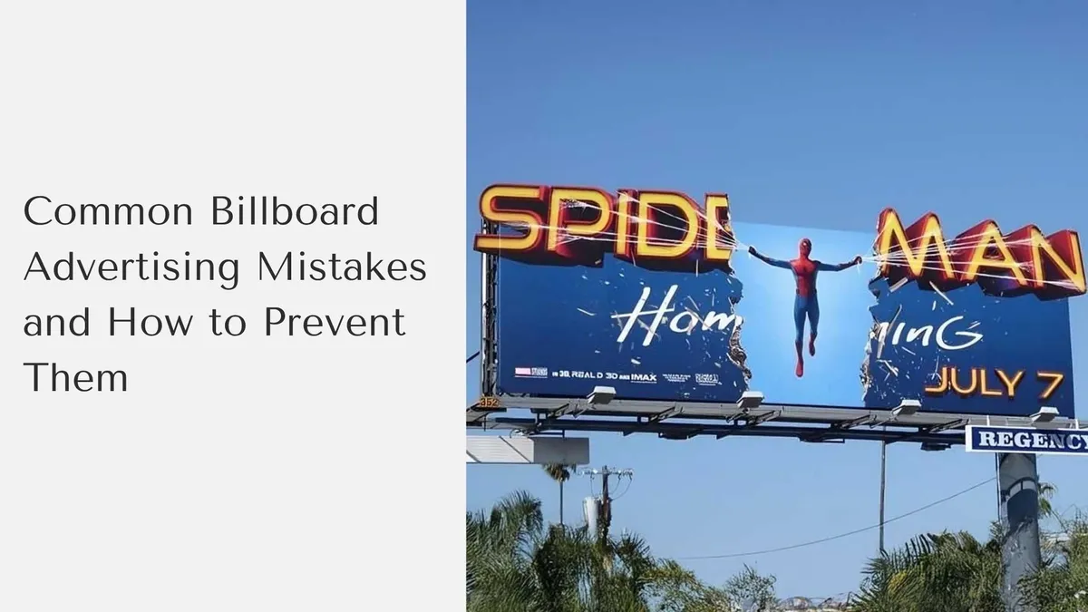 Common Billboard Advertising Mistakes and How to Avoid Them