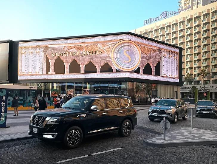 Sobha Realty’s 3D Digital Billboard at JBR: Redefining Digital Out-of-Home Advertising